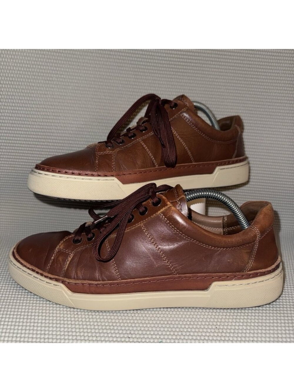 Allen Edmonds Porter City Brown Leather Derby Buisness Sneakers Men’s Size 10D